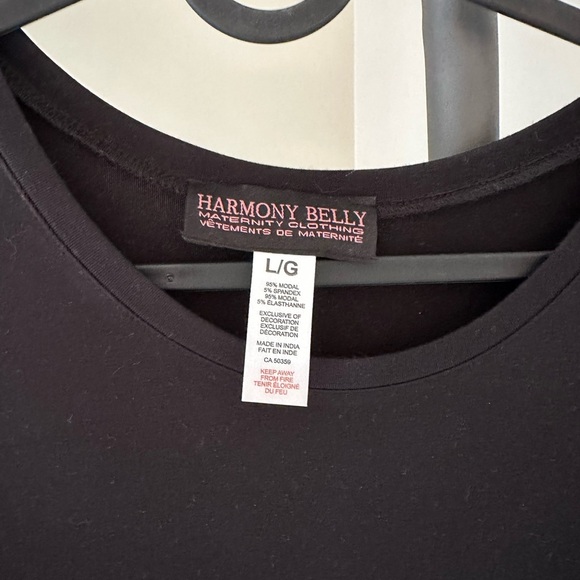 Harmony & Kelly Black Maternity Dress Large - Picture 3 of 4